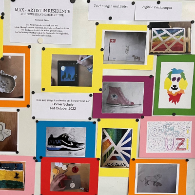 Kunstprojekt an der Schule
