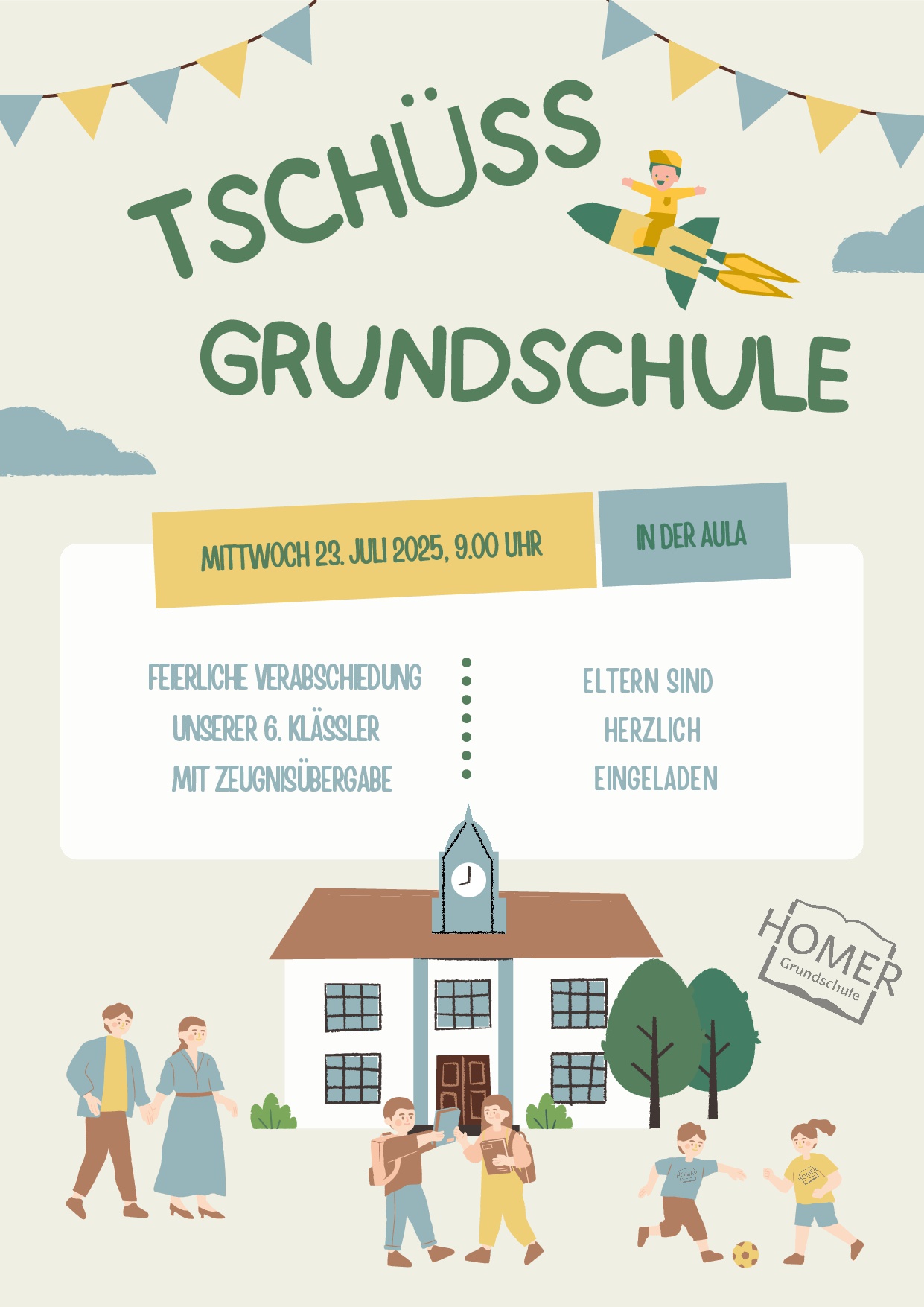 Tschüss Grundschule 2025